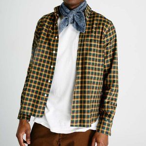 NWOT Steven Alan Single Needle Shirt in Catskill Flannel